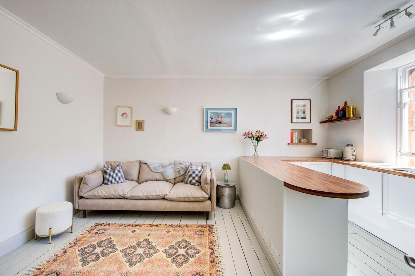 Stylish 1Bd Seaside Flat North Berwick Villa Buitenkant foto