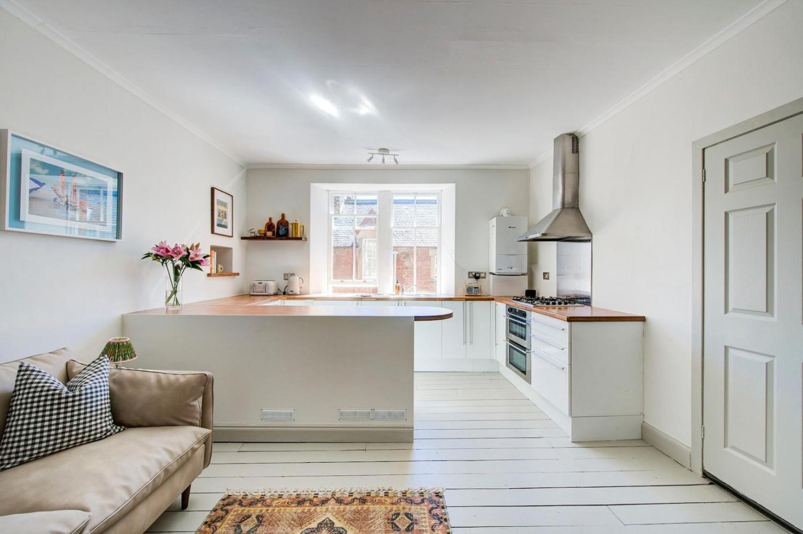 Stylish 1Bd Seaside Flat North Berwick Villa Buitenkant foto